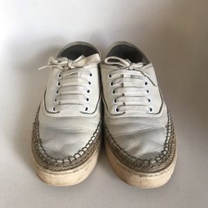 Alexander wang white sneakers